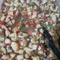El cooksnap de Mili cuando hizo CEVICHE DE BANANO VERDE.
