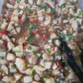 El cooksnap de Mili cuando hizo CEVICHE DE BANANO VERDE.