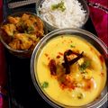 Tânvi Vârshnêy का कुकस्नैप जब उन्होंने कढ़ी पकौड़ा (Kadhi Pakora recipe in Hindi) बनाया था।