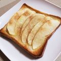 ERI8o8's cooksnap of when they made アップルパイの味✿りんごトースト.