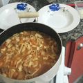 El cooksnap de Gi cuando hizo Guiso de fideo espaguetis a mi manera.