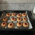 El cooksnap de Carolina Carvajal cuando hizo Galletas de avena con mermelada.