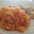 El cooksnap de Shirley cuando hizo Arroz entomatado.