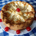 El cooksnap de Mari Carmen cuando hizo Tarta de manzana con bizcocho 🍏🍰.