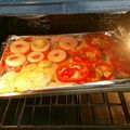 El cooksnap de Daniel Robles Román cuando hizo Pechugas de pollo al horno con patatas y verduras.