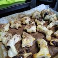 El cooksnap de Dolores Franco cuando hizo Corazón de hojaldre relleno de chocolate.