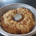 El cooksnap de Florencia Abtt cuando hizo Budín de manzanas con crumble.