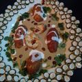 Poonam Singh का कुकस्नैप जब उन्होंने पनीर कोफ्ते और पालक नान (paneer kofte aur palak naan recipe in Hindi) बनाया था।
