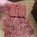 Cooksnap Erma Yusnida semasa beliau membuat Resepi kek gula hangus/ sarang semut #Johor.