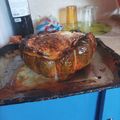 El cooksnap de Susana fernandez cuando hizo Zapallo relleno de carne.
