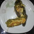 El cooksnap de Julieta paez cuando hizo CAIGUA (pepino de agua), relleno con guiso de Carne Picada...!.