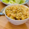 捲咩廚房 的 鮭魚炒飯 cooksnap