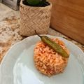 El cooksnap de Lena T cuando hizo Arroz rojo.