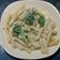 El cooksnap de Brenda Reyes de Casasola cuando hizo Pasta Alfredo con pollo y brócoli.