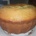El cooksnap de Valentina cuando hizo Budín de vainilla con chispas de chocolate.