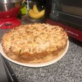 El cooksnap de Alexa cuando hizo Crumble (crugiente)de manzanas.