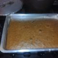 El cooksnap de Mariano Riquel cuando hizo Bizcochuelo de Naranja.