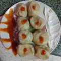 Anshu Agarwal's cooksnap of when they made Momos without steamer.