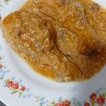 El cooksnap de Paquichu cuando hizo Pollo a la cerveza con almendras.