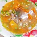 Cooksnap của Huyen le Tran khi họ làm theo món Canh Bí Đỏ Nấu Tôm