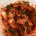 Cooksnap Afiq Razali semasa beliau membuat Kimchi Homemade.