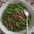 Cooksnap dari Nuning Listiyanti untuk resep Tumis Baby Buncis Daging Giling