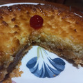 El cooksnap de Andrea Escalante cuando hizo Tarta de coco con crema pastelera.