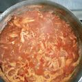 El cooksnap de Veira Terriquez cuando hizo Tacos de tinga a mi estilo.