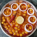 Ami Gajjar's cooksnap of when they made ચણા મસાલા રેસ્ટોરન્ટ સ્ટાઇલ (chana masala recipe in Gujarati).
