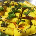 Noopur Alok Vaishnav 's cooksnap of when they made કૂકર મા ખાંડવી.