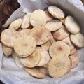 El cooksnap de Ana cuando hizo Galletitas al agua sin levadura y sin royal.