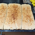 El cooksnap de Agustin Milani cuando hizo Pan de ajo y oliva.