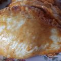 El cooksnap de estcolrod (Esther) cuando hizo 88. Empanadillas de sobrasada y queso de cabra con masa quebrada.