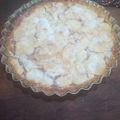 El cooksnap de Natalia Altonaga cuando hizo Tarta de manzana y membrillo masa sin manteca.