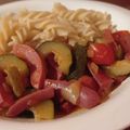 Aug Viktória 🇳🇬 Cooksnap-ja, amikor elkészítette a(z) Lecsókolbász ragú hentes módra receptet.