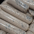 El cooksnap de Neyleana Molina cuando hizo Bolis o hielos Gourmet de oreo y banana.