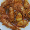 El cooksnap de juan cuando hizo Calamares con tomate frito.