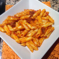 El cooksnap de M.Jose cuando hizo Macarrones con chorizo y jamón.