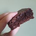 El cooksnap de Flor Montero cuando hizo Brownies de Nesquik.