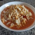 El cooksnap de Agustin Pujades Saez cuando hizo Salmorejo Cordobés.