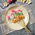 Cooksnap dari Novitaa Sari untuk resep Sate singkong pelangi aka bola2 singkong