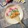 Cooksnap dari Novitaa Sari untuk resep Sate singkong pelangi aka bola2 singkong