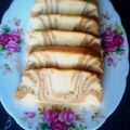 Cooksnap dari Shandra Tan untuk resep Egg White Zebra Cake aka Kue Zebra Putih Telur