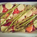 El cooksnap de Yohiglener Bustamante cuando hizo Pescado Blanco con vegetales al horno.