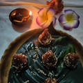 Barnali Debdas's cooksnap of when they made Dates Modak.