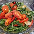 Cooksnap dari mira sugiarto untuk resep Tumis kangkung terasi tetap hijau walau dingin
