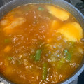 El cooksnap de TrasteandoConmigo cuando hizo Olla gitana con garbanzos de bote.