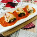 El cooksnap de grego&monica cuando hizo Canelones de calabacín relleno con carne Molida Casera y bechamel !.