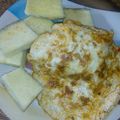 Adebola Grace Adewuyi's cooksnap of when they made Yam with egg sauce.
