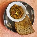 shweta 's cooksnap of when they made Pav Bhaji Street Style.
